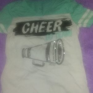 Little girl cheer shirt